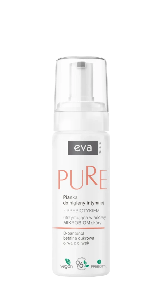 EVA NATURA PURE Intimate hygiene foam with prebiotic